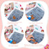 Waydress 24 Pieces Cupcake Embroidered Patches Iron on Patches Cute Colourful Patches for Clothing Sew on Patches for Jackets Backpacks Jeans Hats...