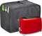Toaster Cover with 2 Pockets,Can hold Jam Spreader Knife & Toaster Tongs, Toaster Appliance Cover with Top handle,Dust and Fingerprint Protection,...