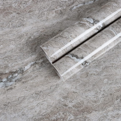 Marble Countertop Contact Paper 17.7x100 Inch Marble Wallpaper Peel and Stick Countertops for Kitchen Waterproof Removable Counter Top Stick Paper...
