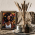Posterizer 1 pcs-butterflies , flowers African womans decor-Floral & Botanical Art-Afro-American Art Collection-Gift for Moms-Living Room Bedroom ...