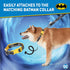 DC Comics Vintage Batman Collection 6 Foot Dog Leash (72 inch) | Cute Yellow and Black Dog Leash Easily Attaches to Any Dog Collar or Harness | 6 ...