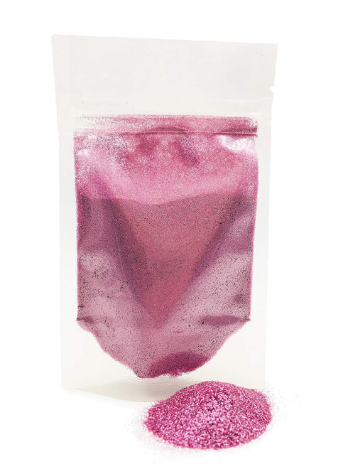 On Point Pink Biodegradable Glitter 1/2 Ounce - Made from Plant Cellulose, Earth Friendly. Perfect for Body, Cosmetics, Crafts, DIY Projects. Can ...