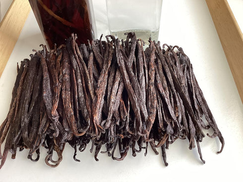 2oz Madagascar Organic Vanilla Beans Extract Exclusive Grade B. Certified USDA Organic | Weight - 2 Ounces (1/8 Lb) by FITNCLEAN VANILLA Bulk Dry ...