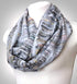 Book infinity scarf Library Bookshelves womens literary gifts nerdy bookworm book lover...