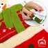 Felitsa Christmas Fridge Handle Covers, Set of 3 - Snowman Refridgerator Door Handle Covers, Kitchen Appliance Best for Xmas Decorations...
