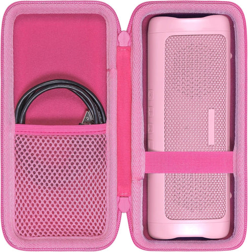 co2CREA Hard Case Replacement for BolaButty X-GO C27C Bluetooth Speaker IPX5 Waterproof Speaker (Pink)...