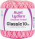 Red Heart Crochet, Cotton Classic Size 10, Shades of Pink (154-15)...