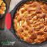 NutriChef Non Stick Round Cake Pan, Kitchen Essential Metal Bakeware with Silicone Handles, Durable, Easy-to-Clean, Dishwasher Safe, PFOA, PFOS, P...