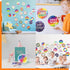 40PCS Bulletin Board Decor, 40 Designs Inspirational Wall Decor Sign Positive Word Wall Art Growth Mindset Cards with PET Film Waterproof Motivati...