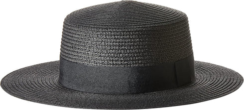 The Drop Women's Santorini Straw Boater Hat...