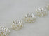 AEAOA 5 Yards 4/5" Ivory Flower Pearl Rhinestone Chain Sew On Trims Wedding Dress Decoration (LZ95)...