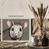 Posterizer 1 pcs- Cute possum portrait with a pastel green background-Art for Animal Lovers- Gift for Men Women Entrepreneur Teens-Decor for Home ...