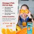 Barlean's Omega Pals Eye Health Liquid, Tangerine Flavored Omega 3 for Kids, Fish Oil Supplement with 500 mg of EPA & DHA Plus Lutein & Zeaxanthin...