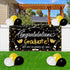 90shine Graduation Decorations Class of 2025 - Lighted Large Congrats Grad Banner Garland Photo Backdrop+Balloons+Hanging Swirls Party Supplies (2...