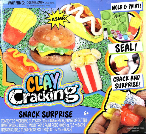 Tara Toys Clay Cracking Snack Surprise, Multi...