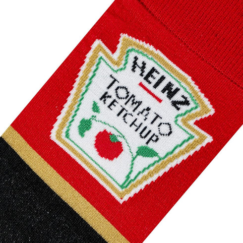 Crazy Socks, Mustard, Ketchup, Hot Sauces & More, Funny Colorful Novelty Socks...