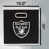 Franklin Sports NFL Storage Bins - Collapsible Cube Container + Basket - NFL Office, Bedroom + Living Room - 11"x11"...