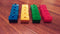 Plastic Hotels: Red, Yellow, Green, and Blue Color Board Game Replacement Hotel (Colored Miniature Town & City Buildings, Board Game Playing Piece...