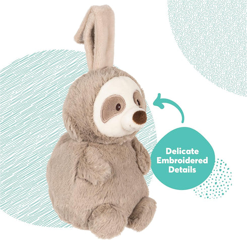 GUND Baby Lil’ Luvs Tuck-Away Lovey, Reese Sloth, Ultra Soft Animal Plush Toy with Built-in Baby Blanket for Babies and Newborns...