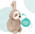GUND Baby Lil’ Luvs Tuck-Away Lovey, Reese Sloth, Ultra Soft Animal Plush Toy with Built-in Baby Blanket for Babies and Newborns...