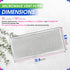 Microwave Filter Replacement 5.78" x 12.91" Fits W10208631A Whirlpool Microwave Filter - Aluminum Mesh Screen Grease Filters - Freshens and Filter...
