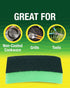 Heavy Duty Odor Resistant Scrub Sponge, Multi-Purpose Sponge for Kitchen and Household, Safe for Non-Coated Cookware (18 sponges)...
