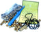 Holy Land Market Rosary making kit - with 6 and 8 mm beads, Knotting or threading tool - made ......