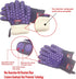 J H Heat Resistant Oven Glove:EN407 Certified 932 °F, 2 Layers Silicone Coating, Oven Mitts for Cooking, Kitchen, Fireplace,Camping, Grilling (Bla...
