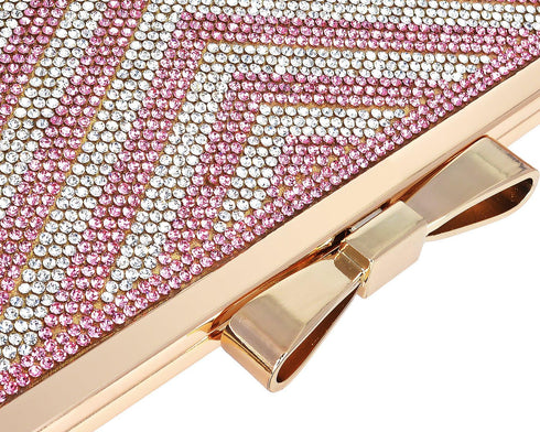 Evening Clutch Bag Cocktail Prom Sparkly Rhinestone Crystal Bride and Bridesmaid Wedding Party Formal Purses for Women...