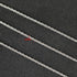 UMAOKANG 32.8 Feet Silver Chain for Jewelry Making Stainless Steel Diamond Cut Twisted Rope Chains for Men Women Necklace Bracelets Making DIY Sup...