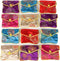 OceeK Travel Jewelry Case and Organizer,Jewelry Silk Purse Pouch Gift Case,for Women Teen Girl Gifts,Color,12 Pack...