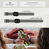Hiking Trail Nylon Band | The Original Rugged Compatible with Apple Watch Band for Men & Women - Soft, Breathable, Woven Water-Resistant Nylon Men...