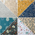 30 Pieces 10 x 10 Inches Fabric Printed Bundle Squares Floral Fabric Patchwork Sewing Quilting Bundles Assorted Pattern Fabric for DIY Scrapbook C...