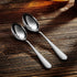 KEAWELL Premium Louise Spoons Set, Set of 4, 18/10 Stainless Steel, Exceptional mirror finish, Dishwasher Safe (7.7" Dinner Spoon)...
