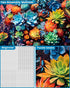 Puzzle for Adults 500 Pieces-Succulents Jigsaw Puzzle Highlights The Multitude of Color in The World of Succulents-Thick, Sturdy Pieces Challengin...