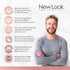 New Look Hair Growth Support Vitamins for Women and Men | Clinical Strength Supplement for Hair Loss | Supports Thicker, Fuller Hair with Biotin -...