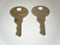Steelcase File Cabinet Keys from FR401 to FR450 Chicago Office Furniture Desk Keys. 2 - Keys Just Match Your Number Steel Case (FR401)...