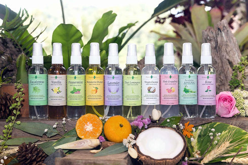 Tulip Linen & Room Spray, Natural Aromatic Bathroom Spray Made with Pure Essential Oils, Home Fragrance for Relaxation and Odor...