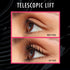 L’Oréal Paris Telescopic Lift Washable Mascara, Lengthening and Volumizing Eye Makeup, Lash Lift with Up to 36HR Wear, Black, 0.33 Fl Oz...