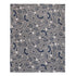 Star Wars Welcome to The Galaxy Navy and Gray Princess Leia, R2-D2, Chewbacca, and C-3PO Super Soft Toddler Blanket...