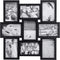 Malden 4x6 9-Opening Collage Picture Frame - Displays Nine 4x6 Pictures - Black...