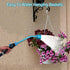Watering Wand 19 Inch Detachable Sprayer Wand 1000 Holes Garden Hose Wand with Thumb Flow Control for Hanging Baskets, Plants, Flowers, Shrubs, Se...
