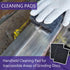 Premium 6 Pack Griddle Cleaning Pads - Heavy Duty 4x5 inch Size for Effortless Grime Removal - Professional Grade Scrubbers for Metal Grills, Spar...