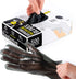[500-Box Disposable Plastic Poly Gloves - One Size Fits Most - Color Variants - Single-Use Hand Covers for Food Safe Handling, Preparation, Kitche...