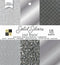 DCWV Heavy Duty Cardstock Paper 6x6 - Silver Foil, Metallic, Holographic, Matte, Embossed, and Glitter Cardstock Styles - Single Sided Scrapbook P...