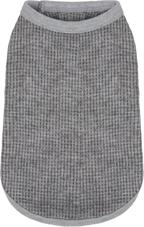 Cozy and Functional Dog Shirts for Small Puppies: Stretchable Gray Attire with Easy-On Design, Ideal for Chihuahuas and Yorkies - Enhance Comfort ...