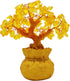 7 Inch Feng Shui Citrine Quartz Gemstone FengShui Money Tree Natural Gold Crystal Office Room Good Luck Fortune Decoration...
