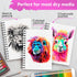 Artisto 5.5X8.5” Premium Sketch Book Set, Pack of 3 (300 Sheets), 68lb (100gsm), Spiral Bound, Acid-Free Drawing Paper, Perfect for Most Dry Media...