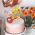 Glitter Gold Pink One Cake Topper for Girls First Birthday Minnie Party Cake Decorations...