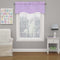 Eclipse Kendall Modern Scalloped Valance Rod Pocket Window Curtain for Kitchen or Bathroom, 42" x 18", Light Purple...
